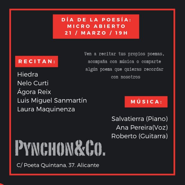dia de la poesia alicante